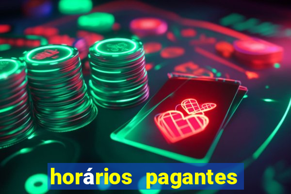 horários pagantes pg soft