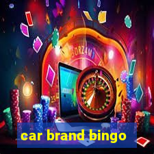 car brand bingo