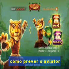 como prever o aviator