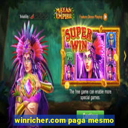 winricher.com paga mesmo