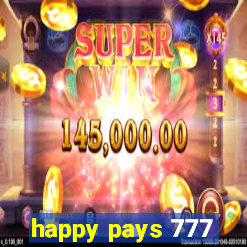 happy pays 777