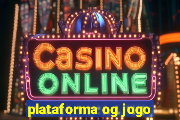 plataforma og jogo