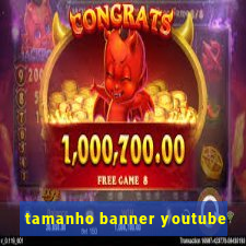 tamanho banner youtube