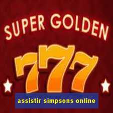 assistir simpsons online