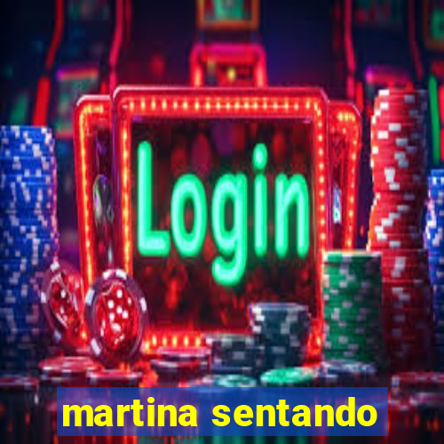 martina sentando