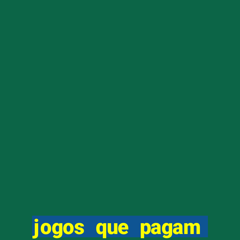 jogos que pagam dinheiro no pagbank