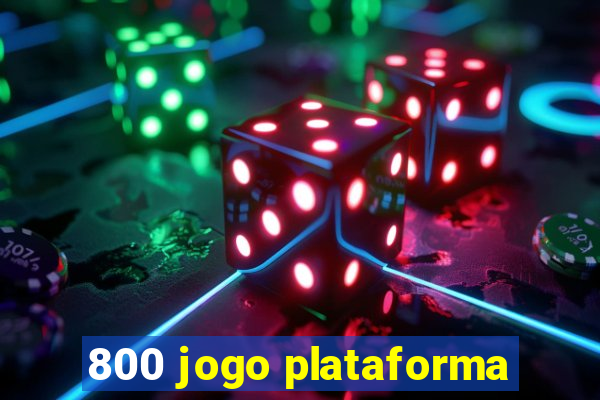 800 jogo plataforma