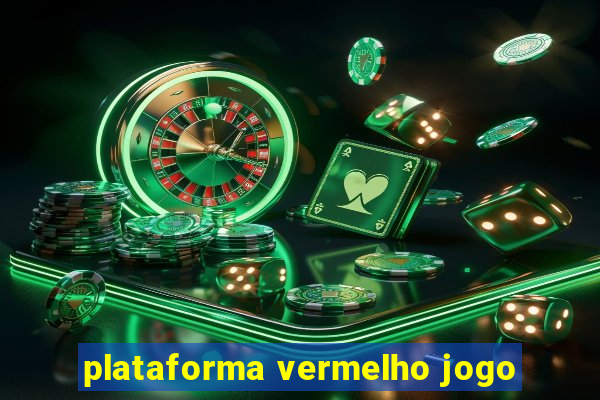 plataforma vermelho jogo