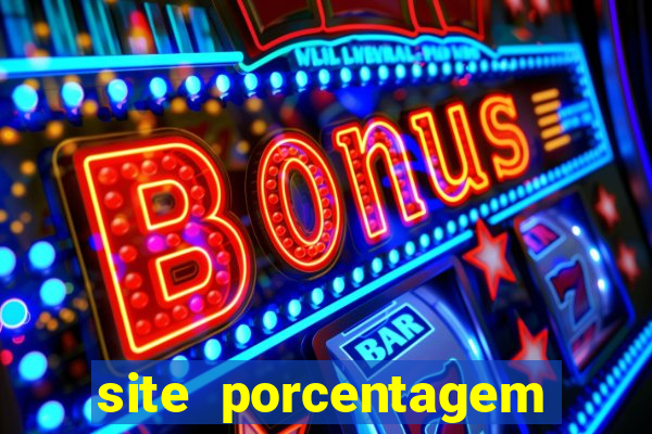 site porcentagem slots pg