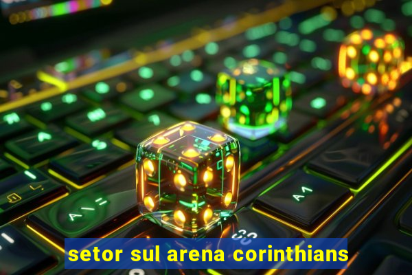 setor sul arena corinthians