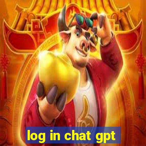 log in chat gpt