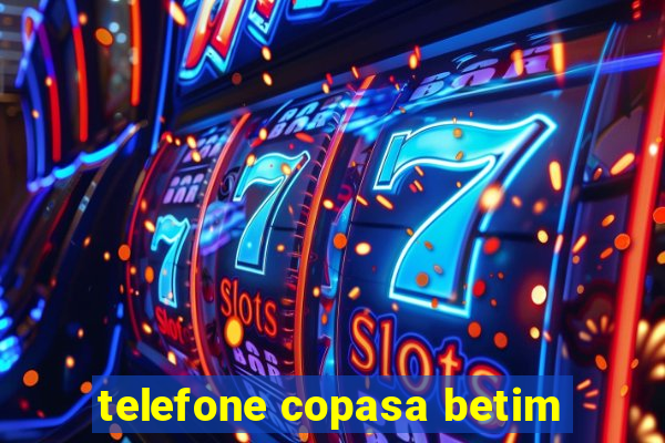 telefone copasa betim