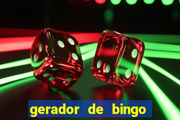 gerador de bingo de palavras